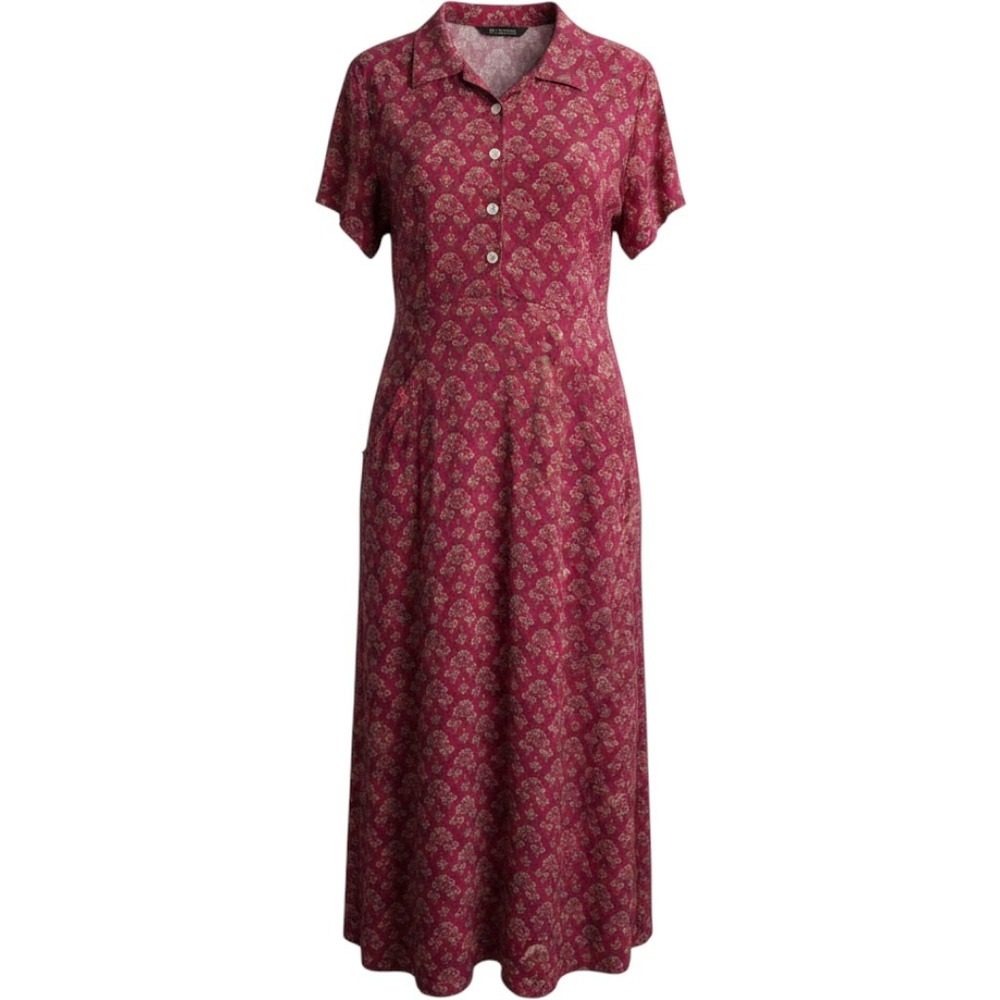 VTG Supply & Demand Maxi Y2k 90s Dress Women's M‎ Pink Floral Cottagecore Fairy